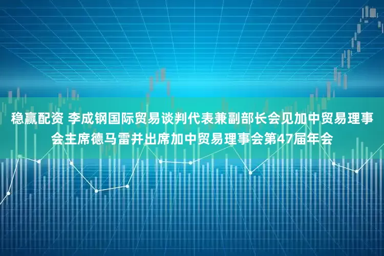 稳赢配资 李成钢国际贸易谈判代表兼副部长会见加中贸易理事会主席德马雷并出席加中贸易理事会第47届年会